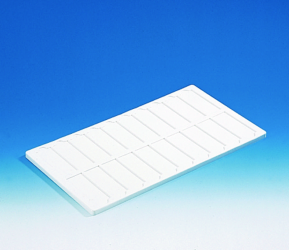 Microscope slide tray,PVC for 20 slides 76x26 mm LabFriend Singapore