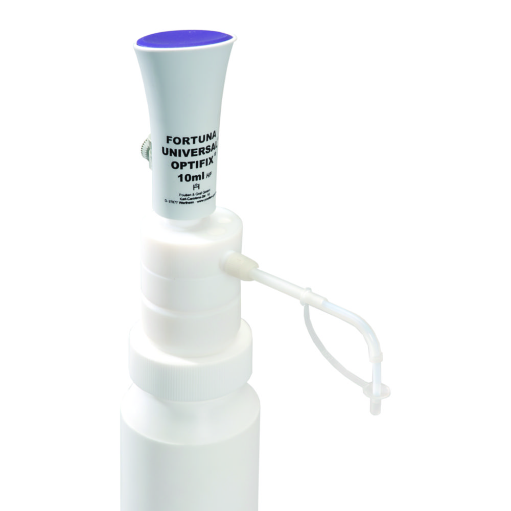 Dispenser FORTUNA®OPTIFIX® HF 1 5 ml, for hydrofluoric acid without