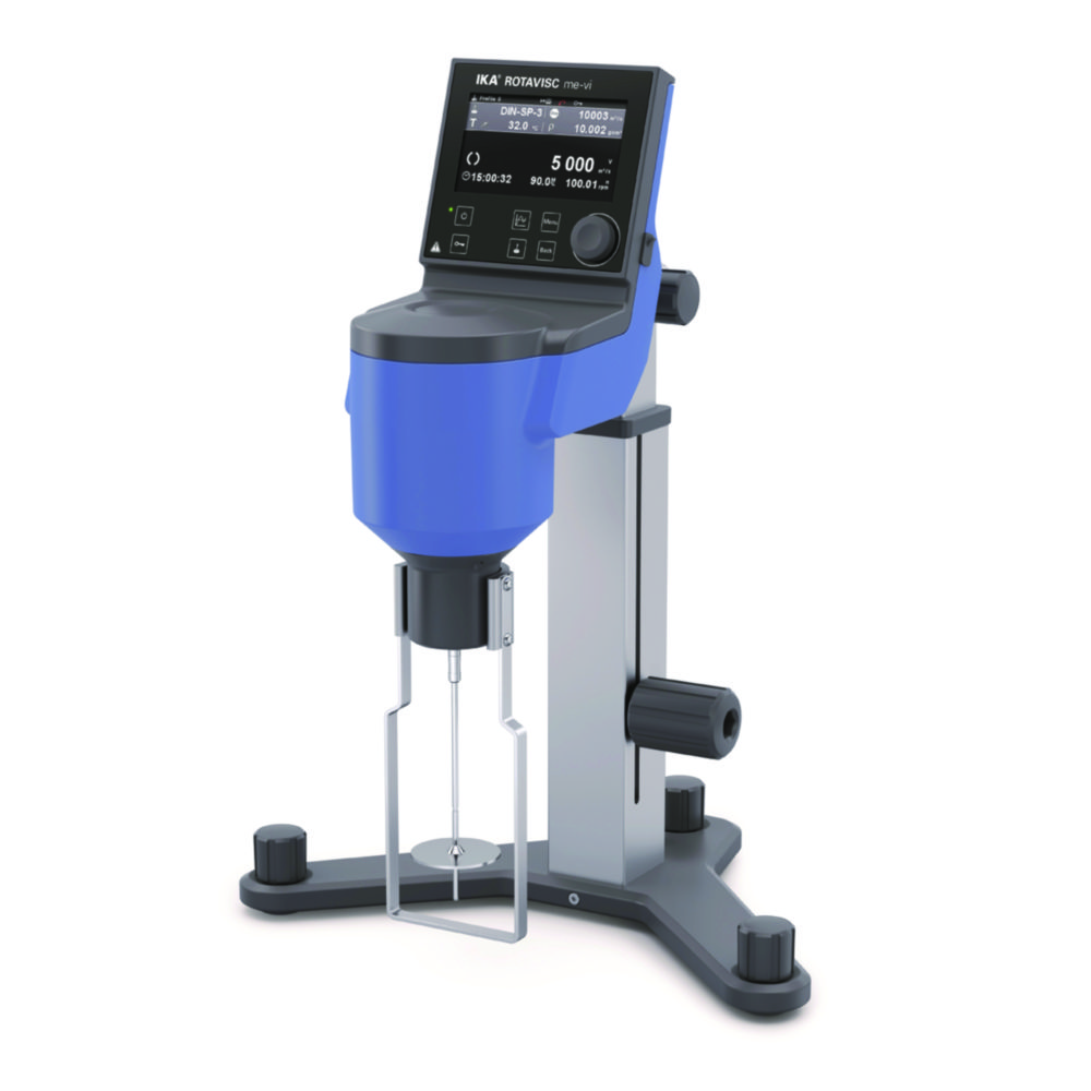 Rotavisc lovi Complete rotational Viscosity measuring range