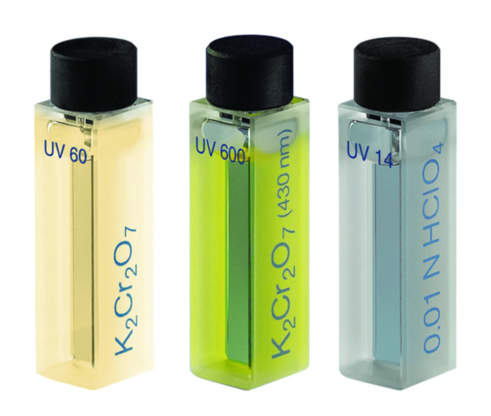 Calibration standard liquid filter 667UV60, potassium dichromate 60 mg