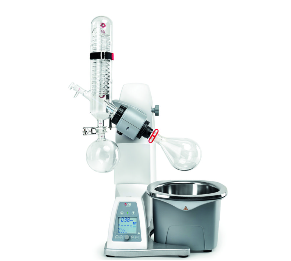 Rotary Evaporator RE100Pro with set of glassware vertical EU plug, 220