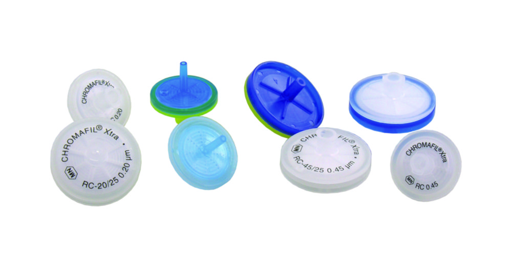 CHROMAFIL disposable filter PP/RC45/25 RC, 0,45 µm, 25 mm pack of 400