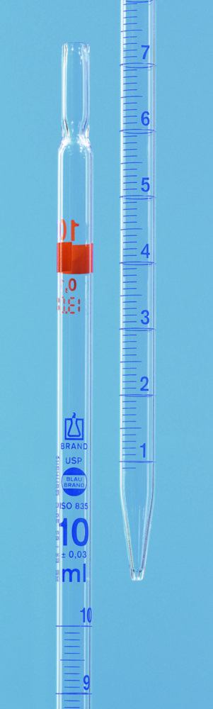 graduated pipette laboratory apparatus