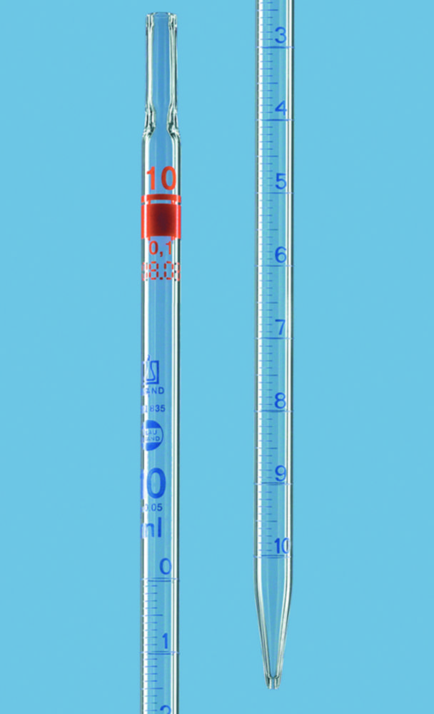 graduated pipette laboratory apparatus