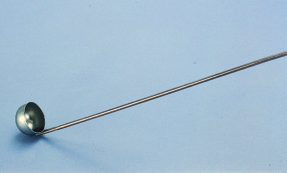Deflagrating spoon,steel,diam. 16 mm,length 450 mm LabFriend Australia