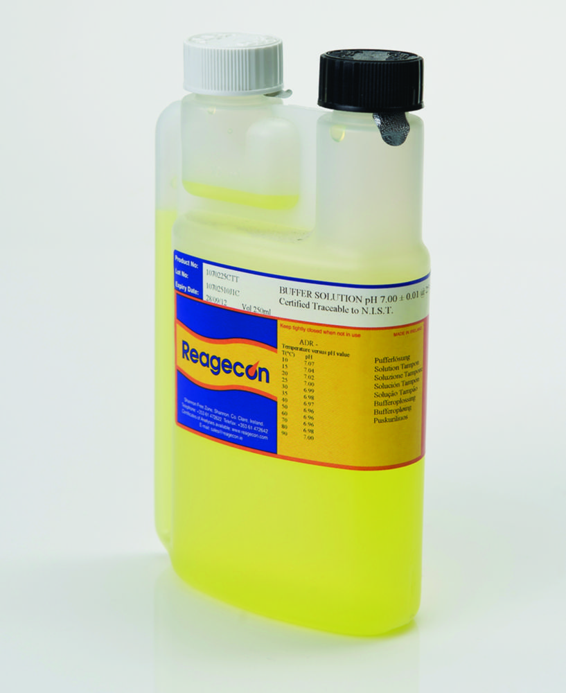 Technical buffer solution pH 9.21 25°C, 250 ml (no dan. goods