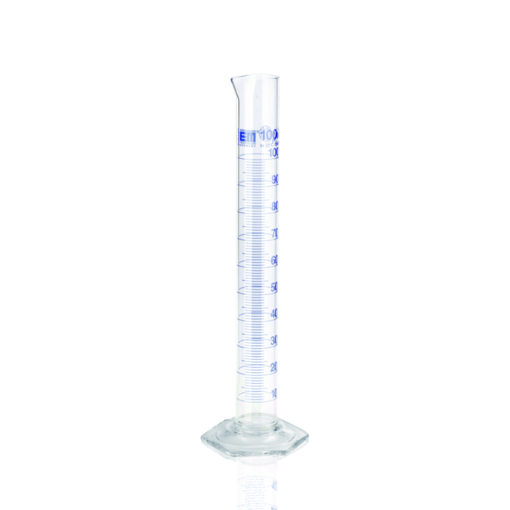 Measuring cylinder 1000 ml, blue graduated cl. A, USP | LabFriend ...