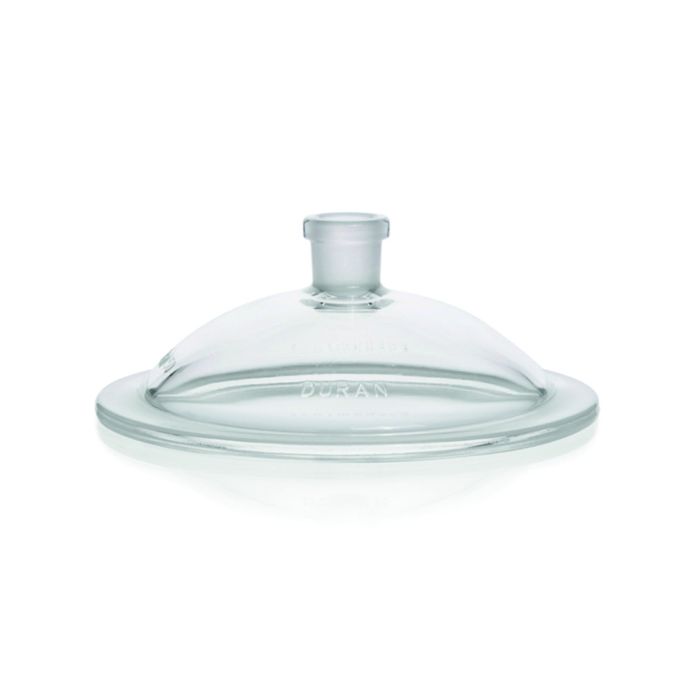 Kimble Soda-Lime Glass Desiccator Lid With Knob – 150 Mm OD, Fits Vacuum Desiccator