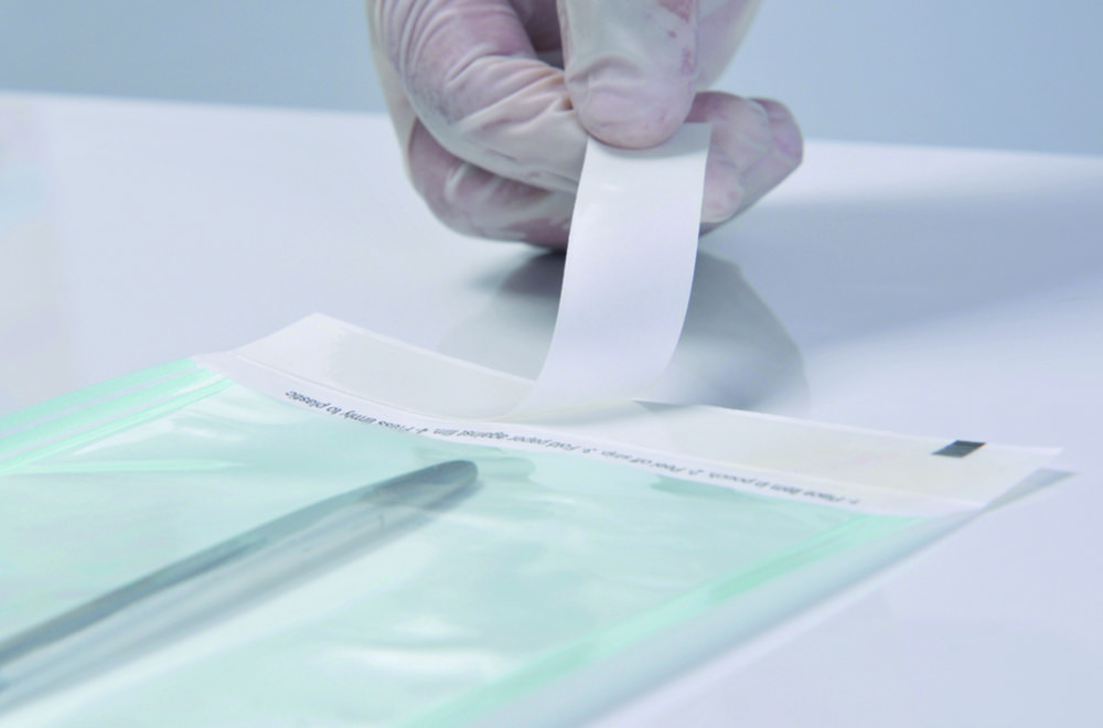 Sterilization bags, selfadhesive 90 x 230mm, pack of 200 LabFriend