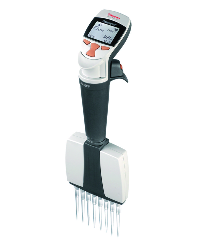 Finnpipette Novus channel with variable volume 5-50 µl, incl. universal  plug charger LabFriend South Africa