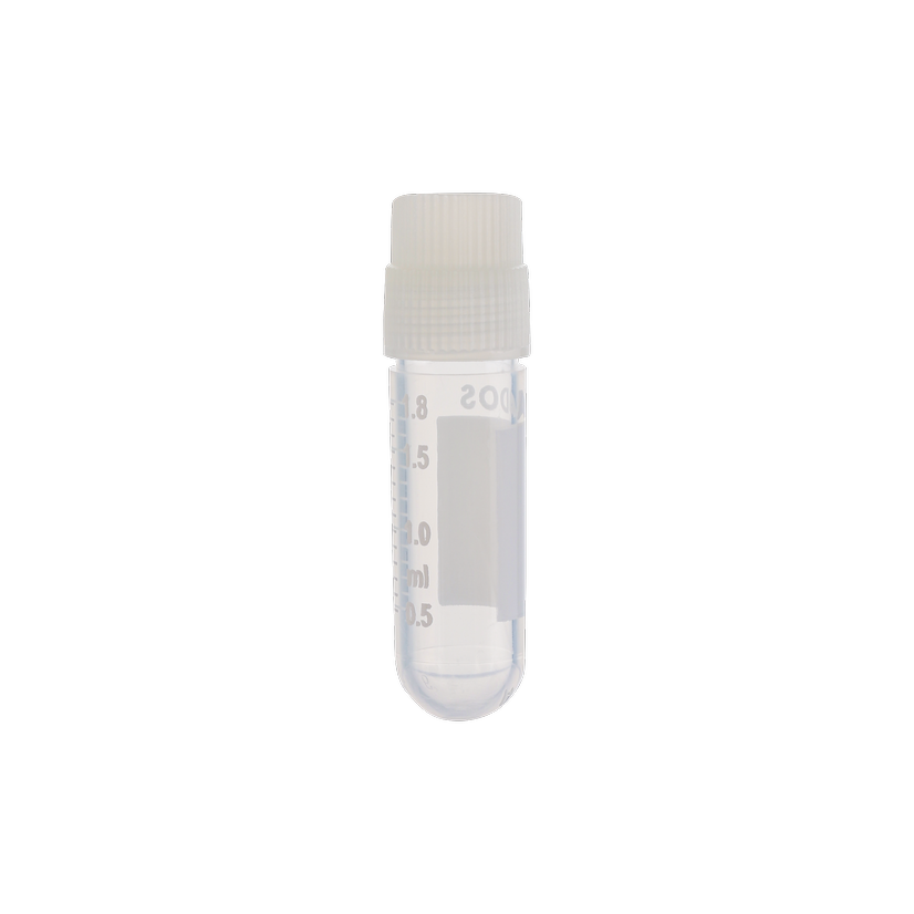 Cryo Vial, External Thread, Round Bottom, PP, 1.8 mL, Sterile, DNase ...