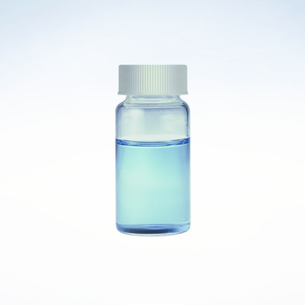 Glass scintillation vials 20 ml, clear, KG33, PP, with cap mounted