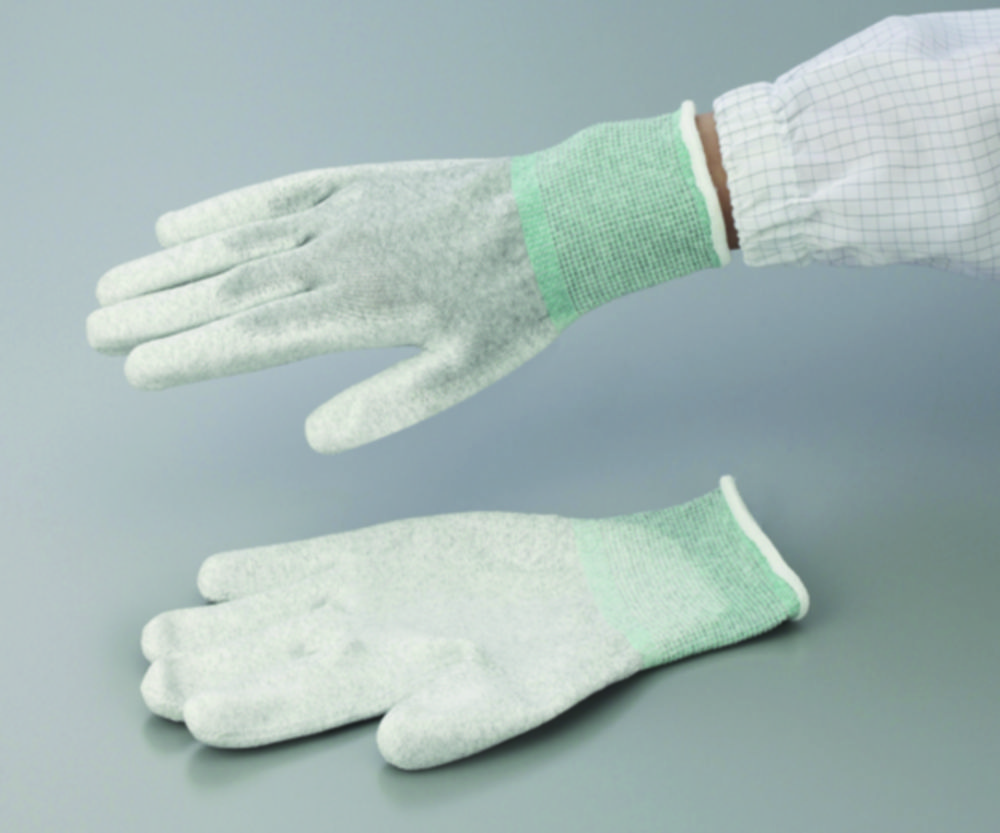 Work glove - PS6 GY - Sumirubber Malaysia Sdn. Bhd. - anti-cut /  polyurethane-coated