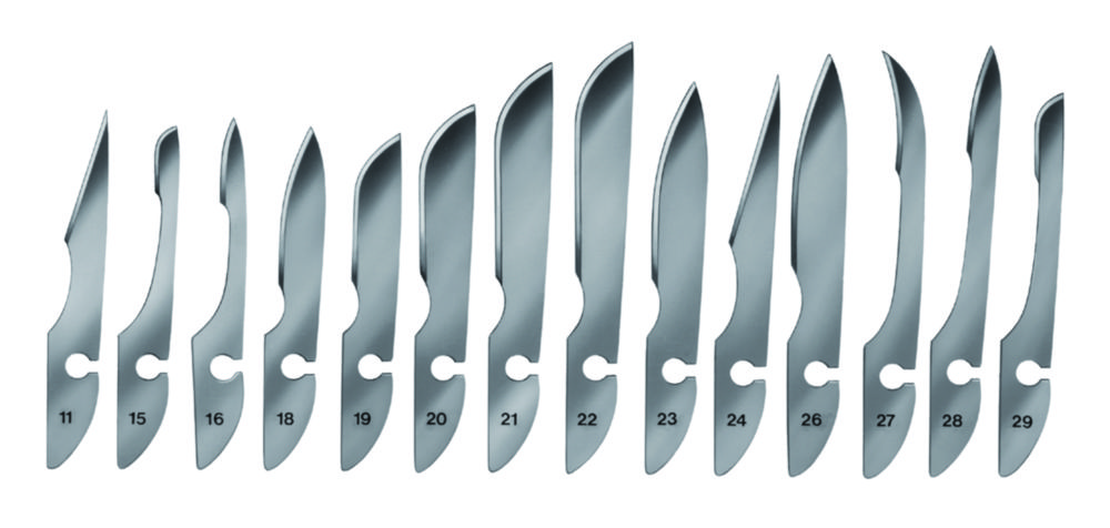 Types of deals surgical scalpel blades