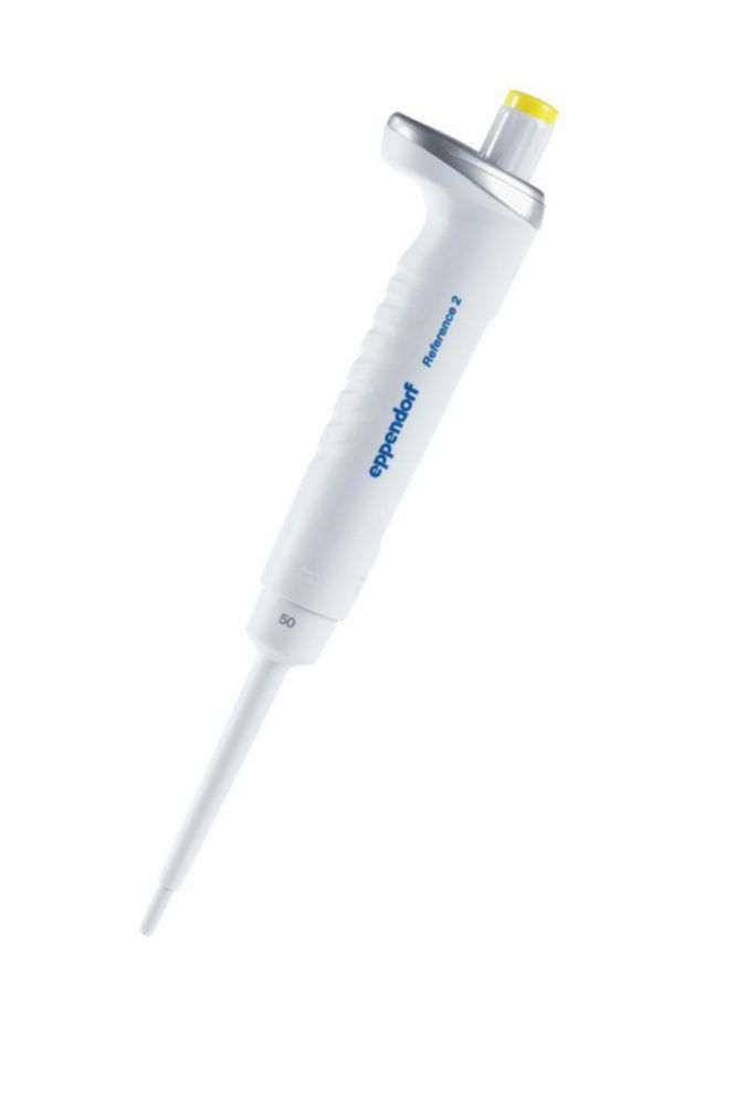 Eppendorf Reference® 2 G, single-channel, fixed, 50µL, yellow ...