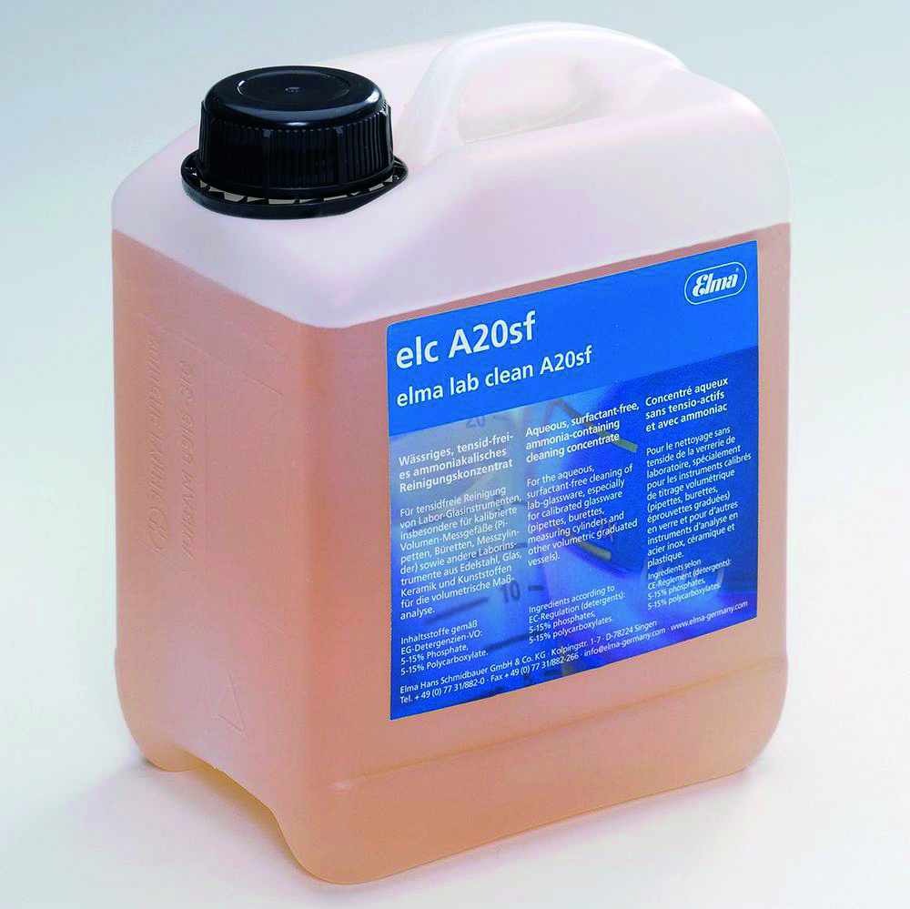 elma lab clean A20sf, 2.5 ltr. cleaning concentrate (no dan. goods