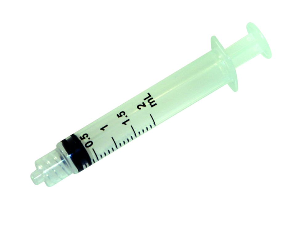 LLG-Disposable syringe 3-part, 2ml LUERLOCK, PP, non sterile, pack of 500