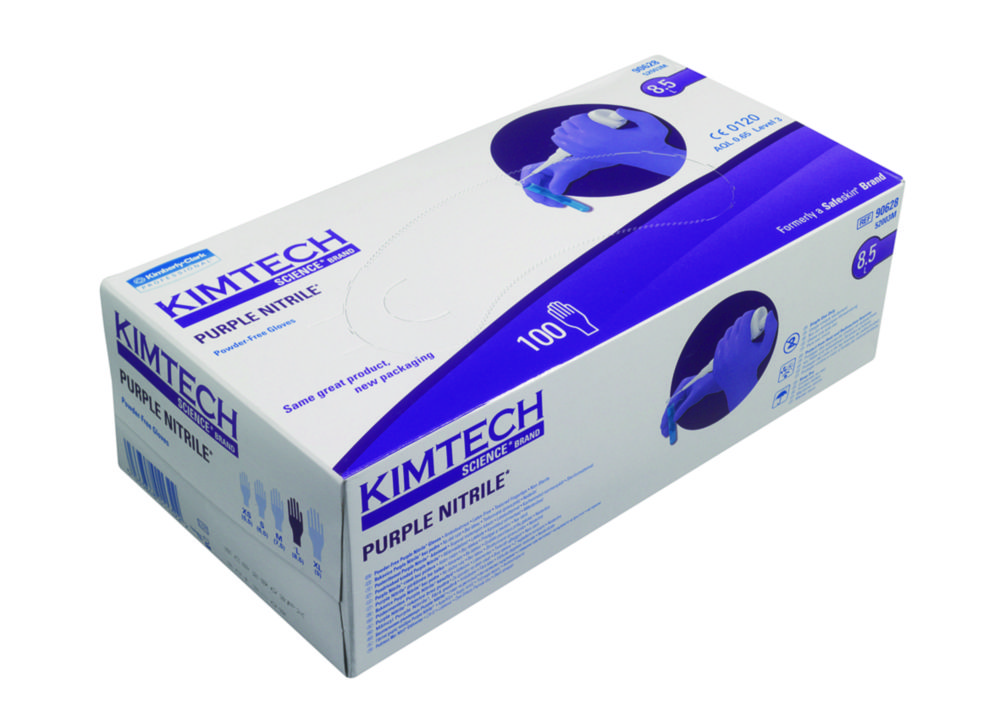 KIMTECH® Purple Nitrile* gloves size S (6-7) nitrile, 240 mm 