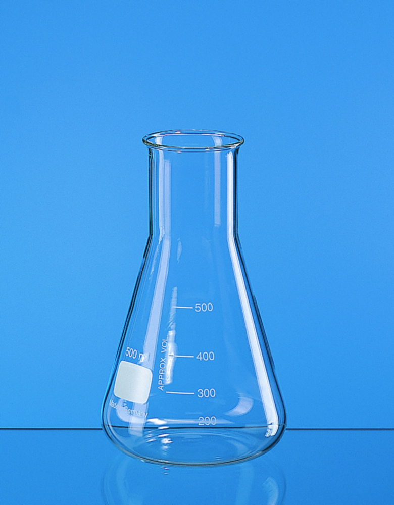 Flacon Erlenmeyer En Verre Borosilicate 3.3 – Col Large, Gradué 25 Ml, Pour Laboratoire (chimie, Biologie) - 6