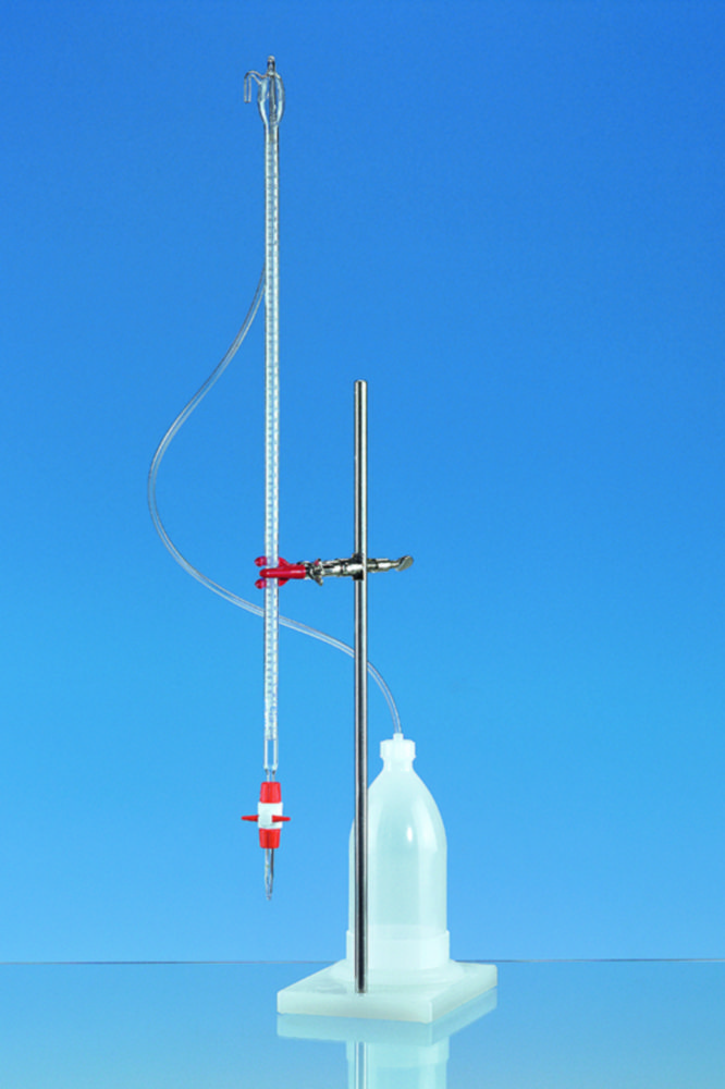 Compact titration apparatus 10 ml0,02 ml BLAUBRAND, Schellbach stripes