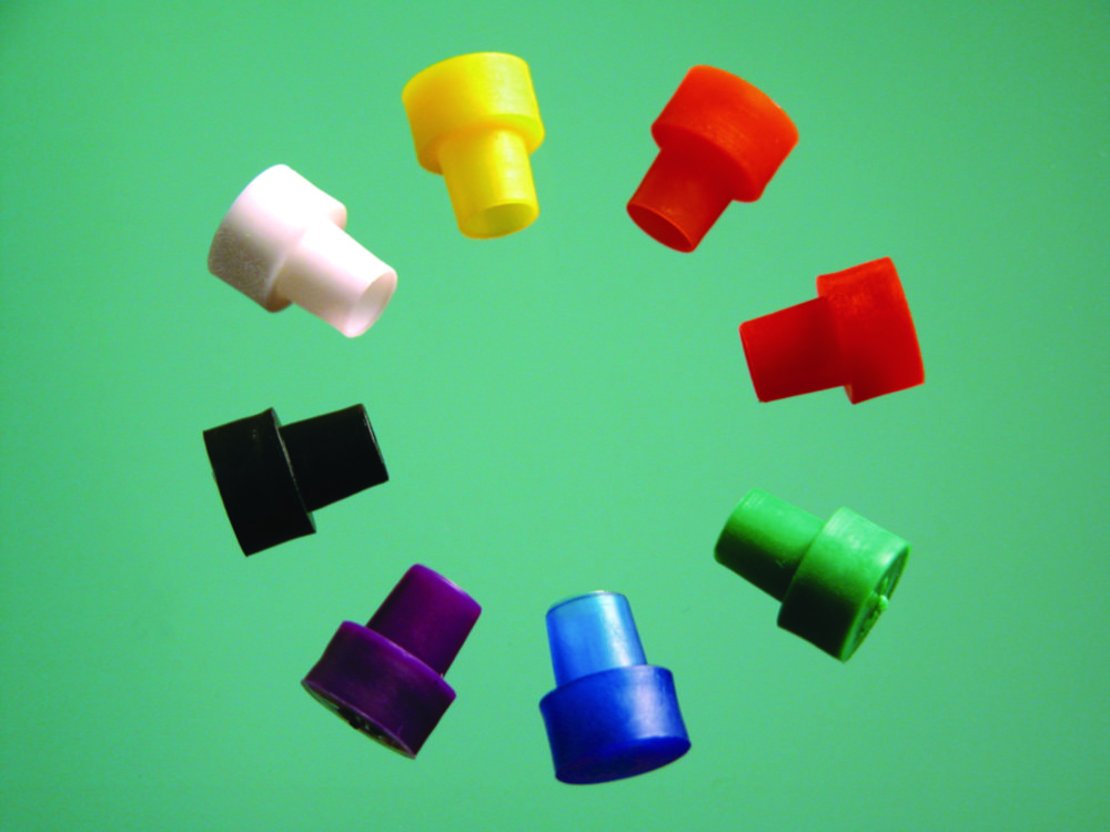 Closing caps yellow for NMR tubes 3mm pack of 50 LabFriend