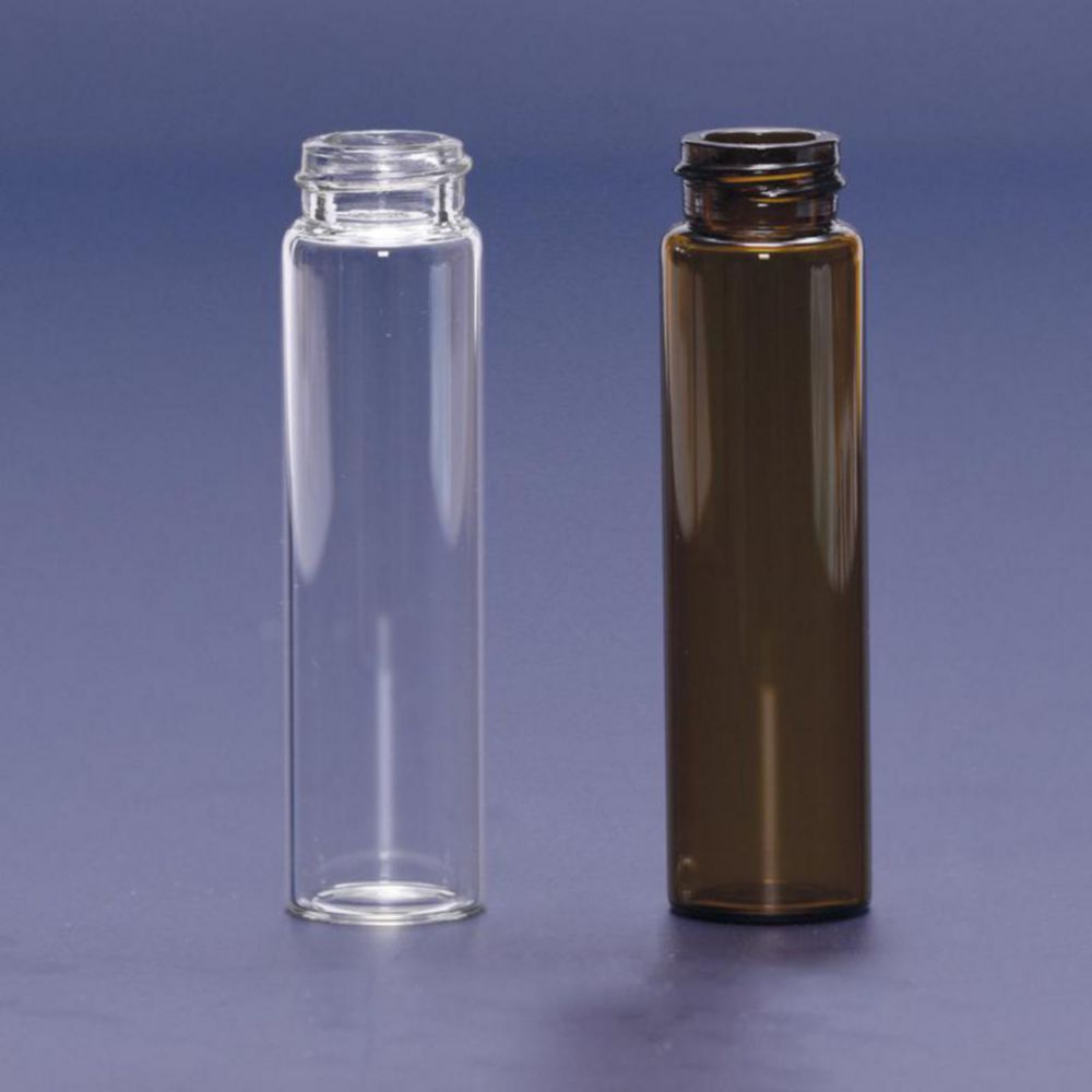 Vials 1.5 ml, N9, amber 11.6x32 mm, w/o screw cap, pack of 100