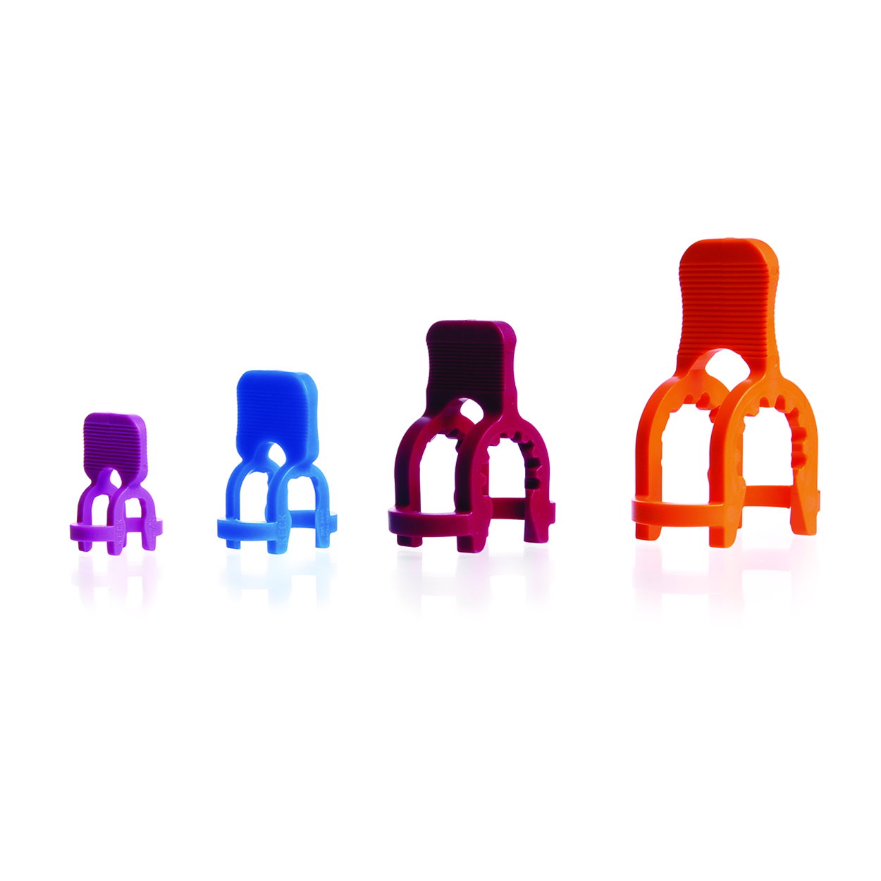 KECK clip assortment for ball joint clips, POM