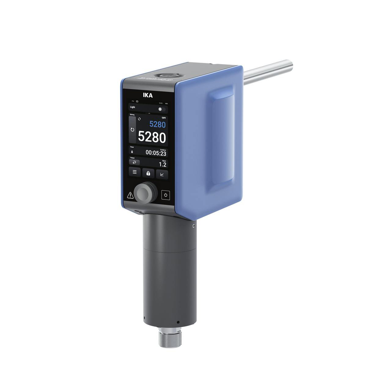 EUROSTAR 20 high speed control Electronic overhead stirrer with Swiss plug