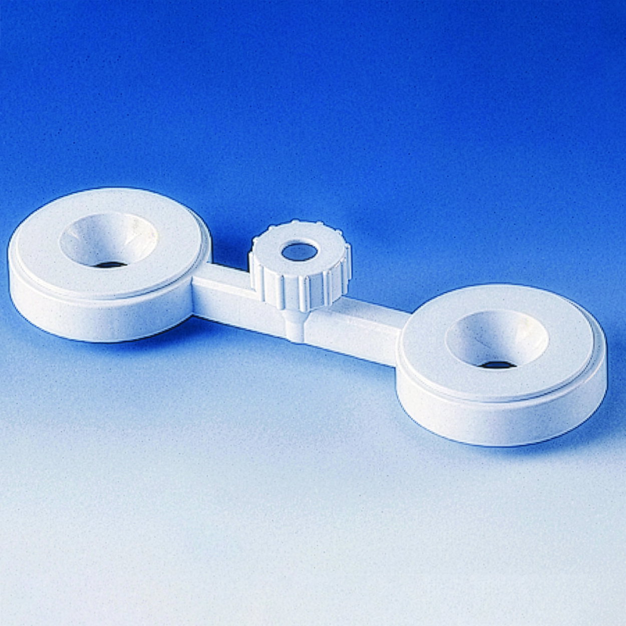 Funnel holder, PP for 2 funnels
