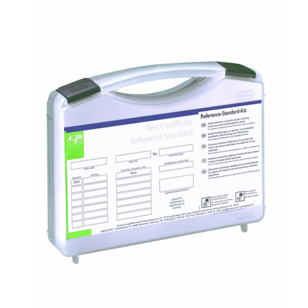 Reference standard kit: Chloride 0,5* and 2,0* mg/l for CheckitDirect