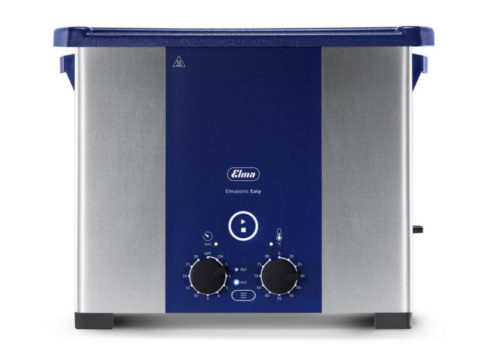 Elmasonic EASY 100 H 220-240V, 9.5 Ltr., w. heating and drain