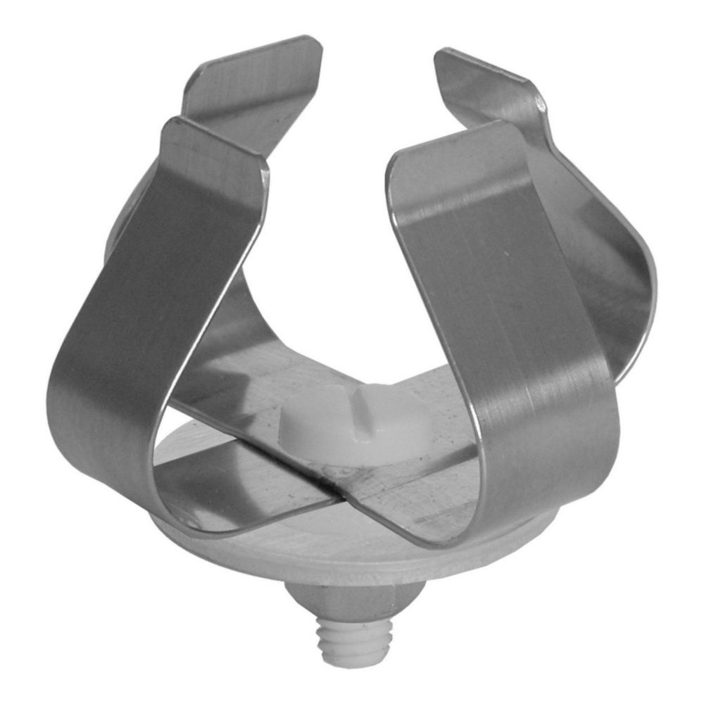 Clamp, stainless steel EK 10 for flasks cap. 10 ml