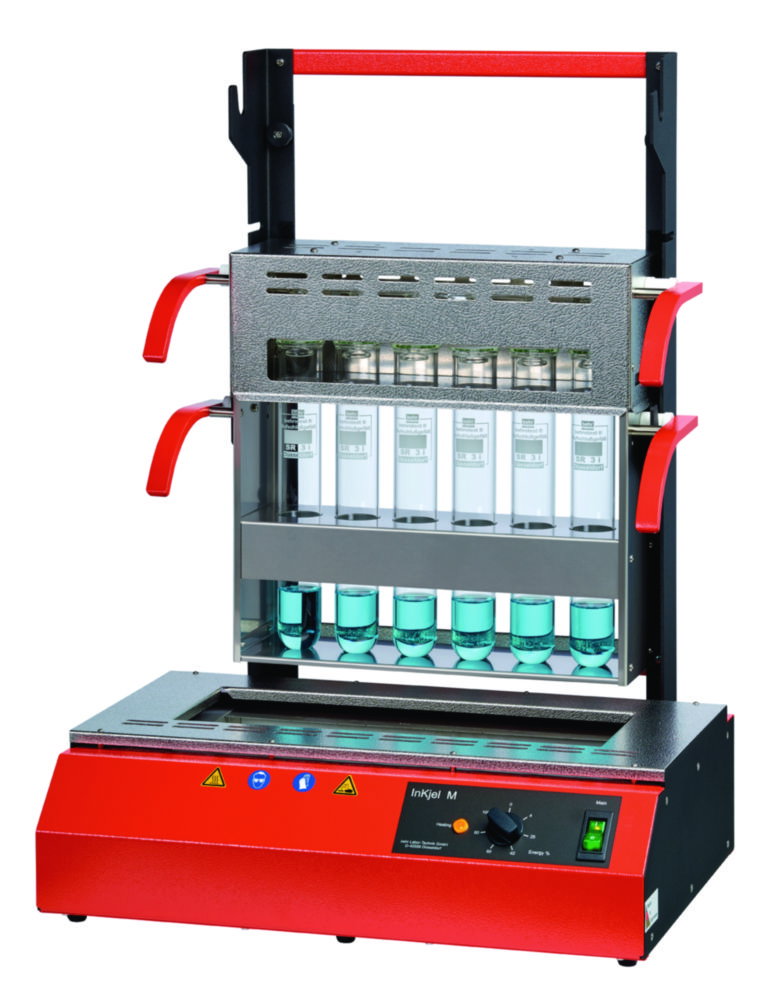 Infrared rapid sample digestor with manual power control InKjel 1225M for 12x250ml sample vessels