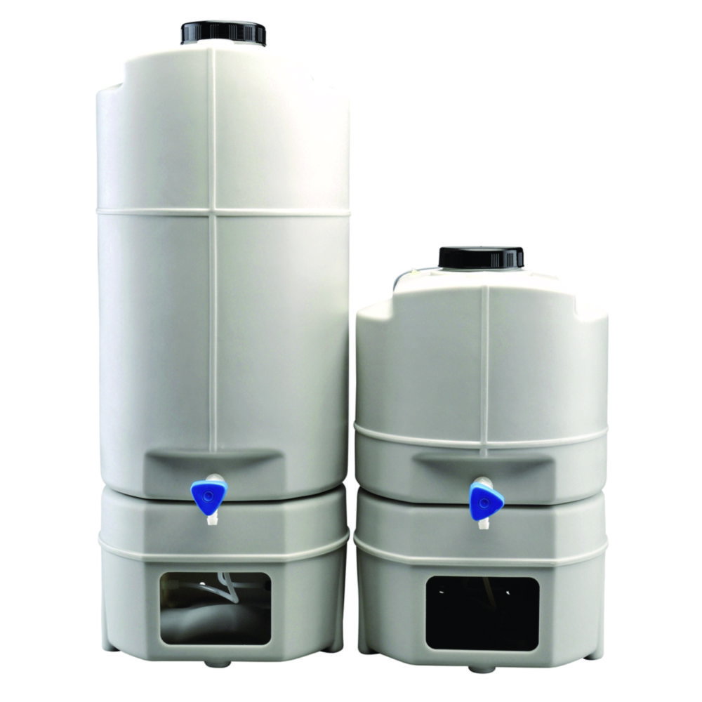 Clear water tank 60 ltr. with pressure-/recirculation pump