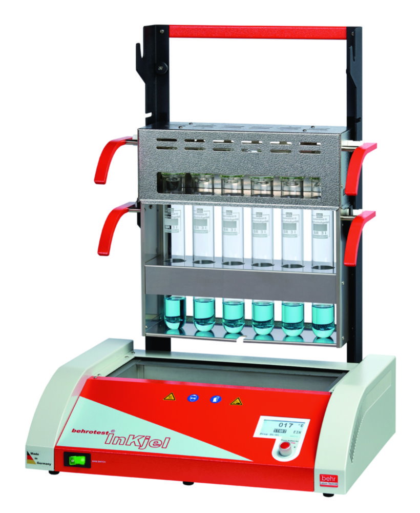 Rapid Infrared digestion unit InKjel 1210 TCP for 12 sample vessels of 100 ml with temperature cotnrol