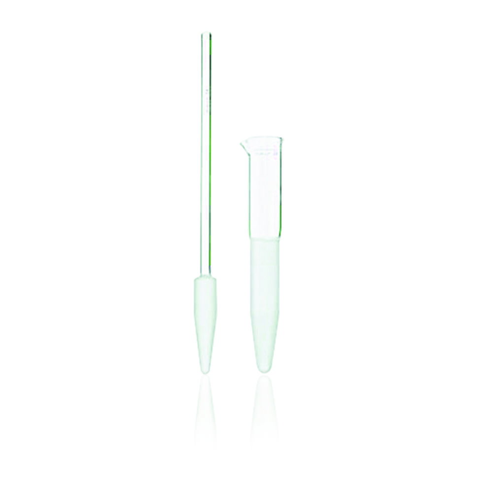 DUALL homogenizers with glass pestle 50ml capacity, size 25