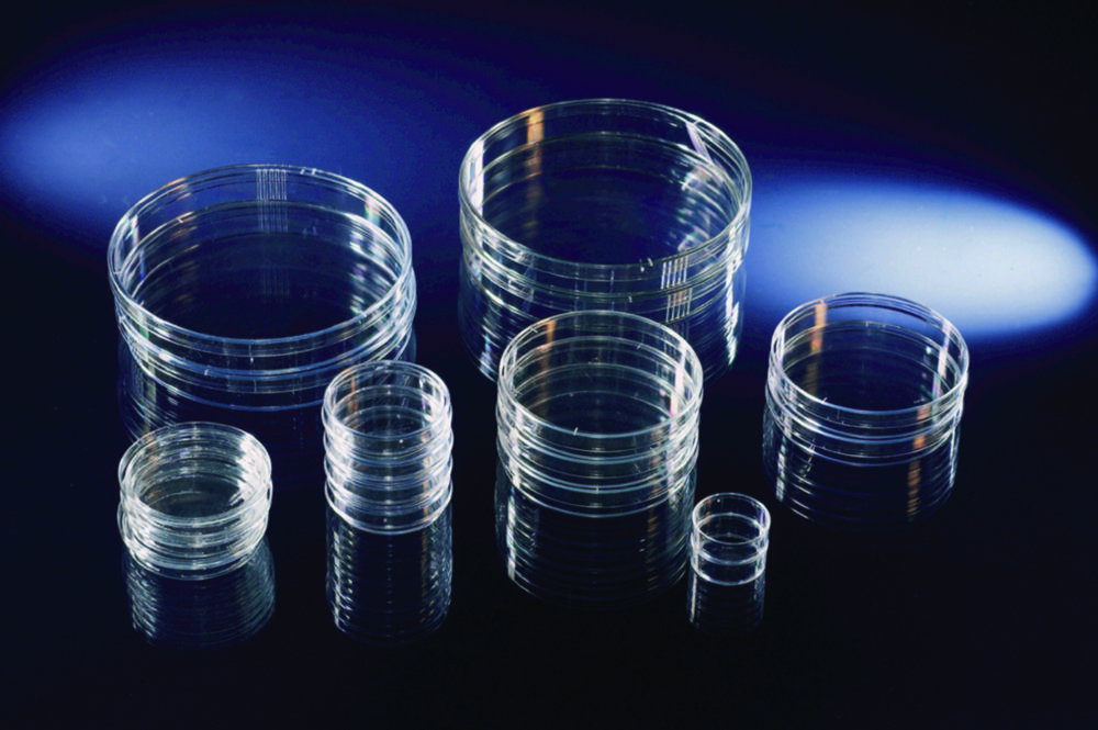 Petri dishes 145 x 21 mm 250 ml, PS, steril pack of 80