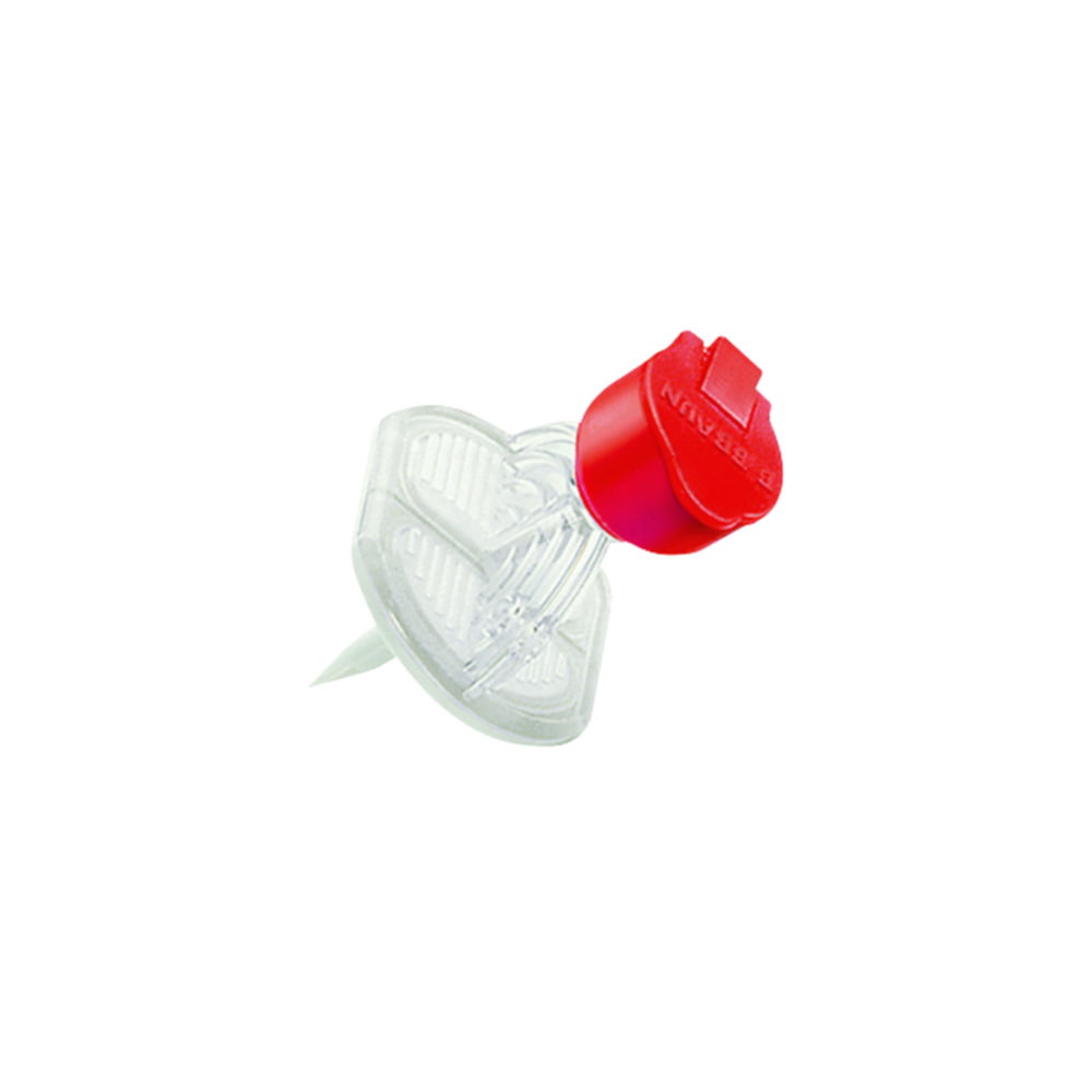 Mini-Spike®2 Chemo (red) standard tip, removal-and supplementary spike for cytostatic solution,