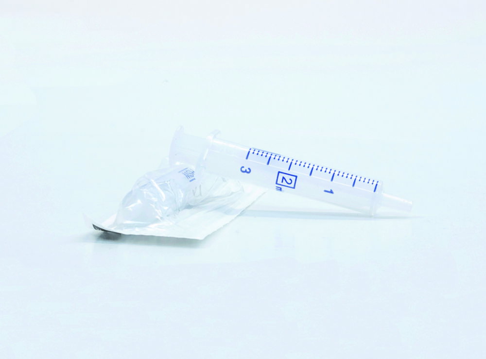 Syringe 2ml, plastic