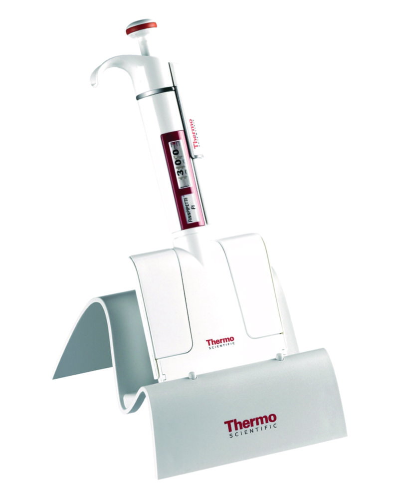 Pipette stand for multichannel pipette