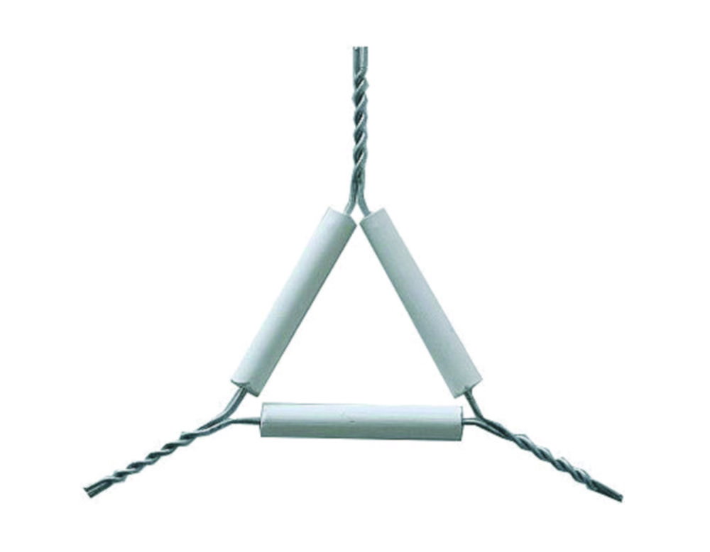 Triangle 50 mm with piceclay tubes