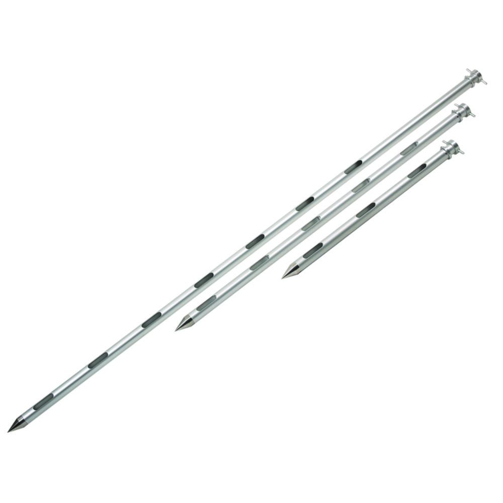 Jumbo-sampler, aluminium 1500 mm length, 5 chambers à 650 ml, Ø 50 mm, with PTFE separators