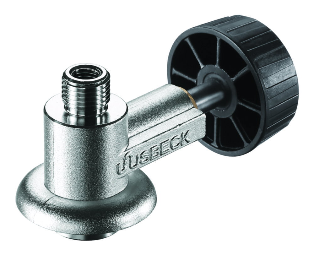 Withdrawal valve for gas cartridges according to EN 417:2012