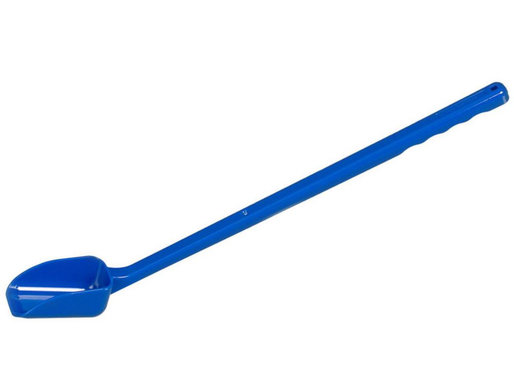Scoop for food, l.G., 50ml,PS blue,sterile pack of 10