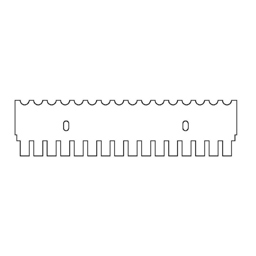 Comb 16 samples MC, 1 mm thick