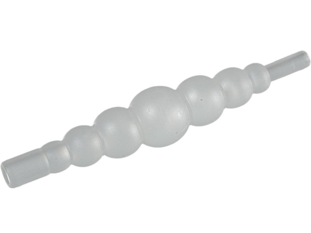Universal-tube connector 4-17 mm PVDF, conical spout pack of 10