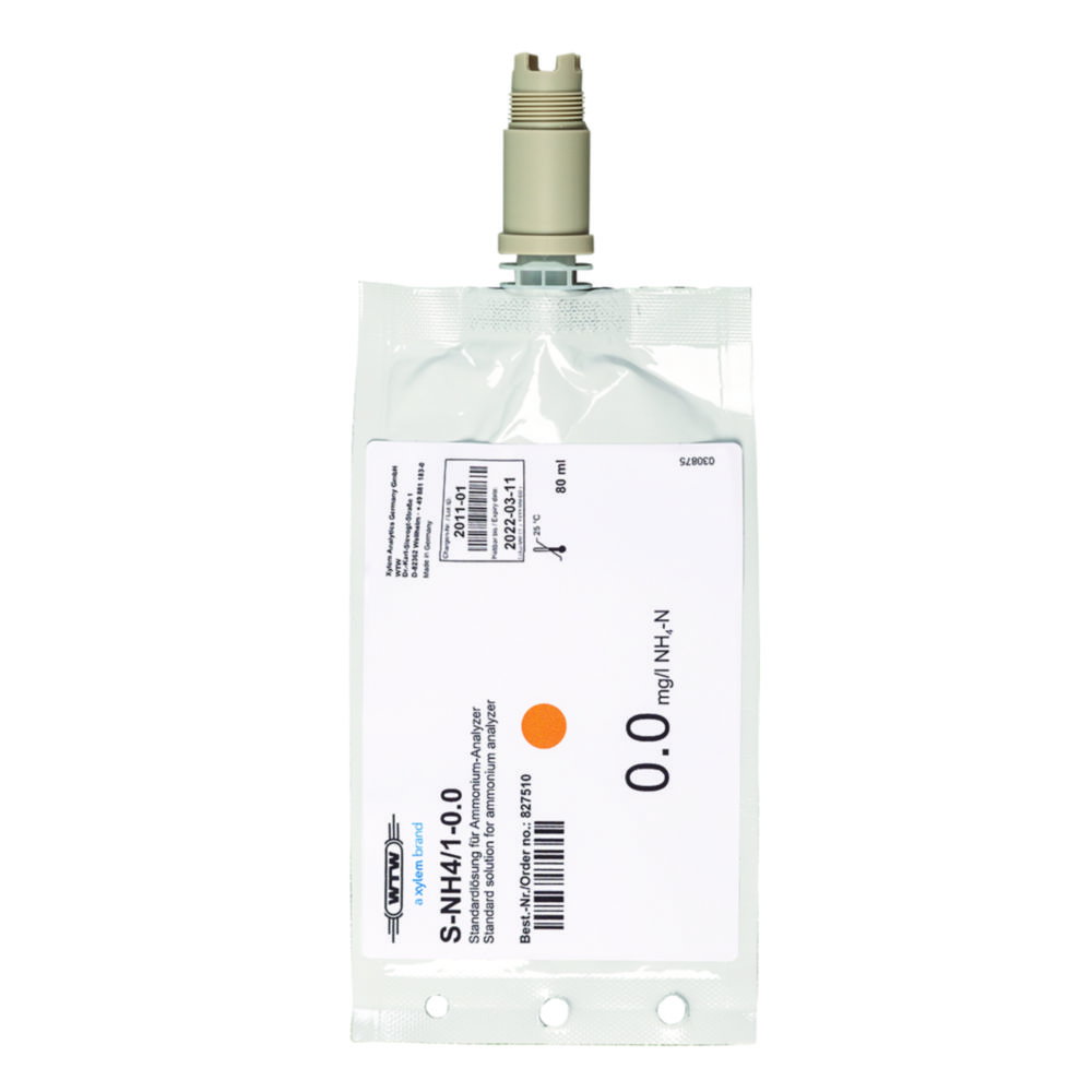 Standard solution 1.0 mg/L NH4-N Alyza IQ
