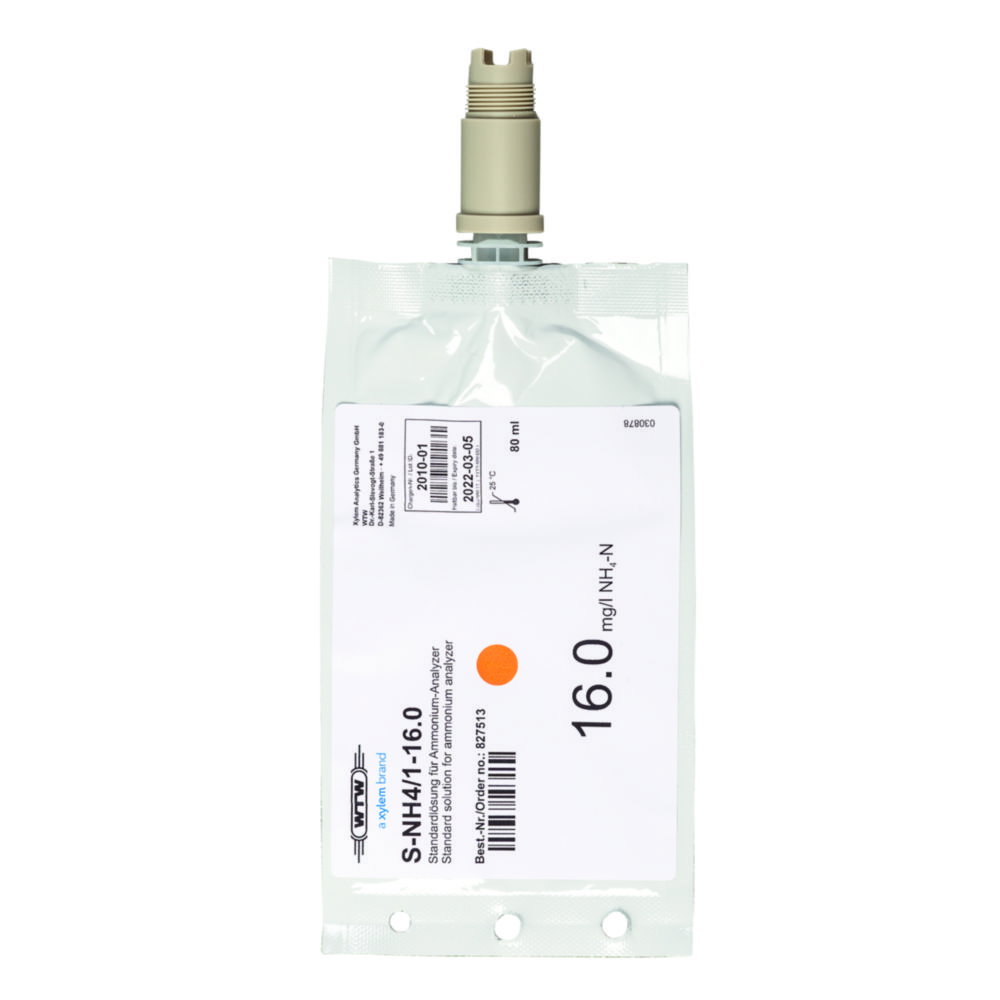 Standard solution 16.0 mg/L NH4-N Alyza IQ