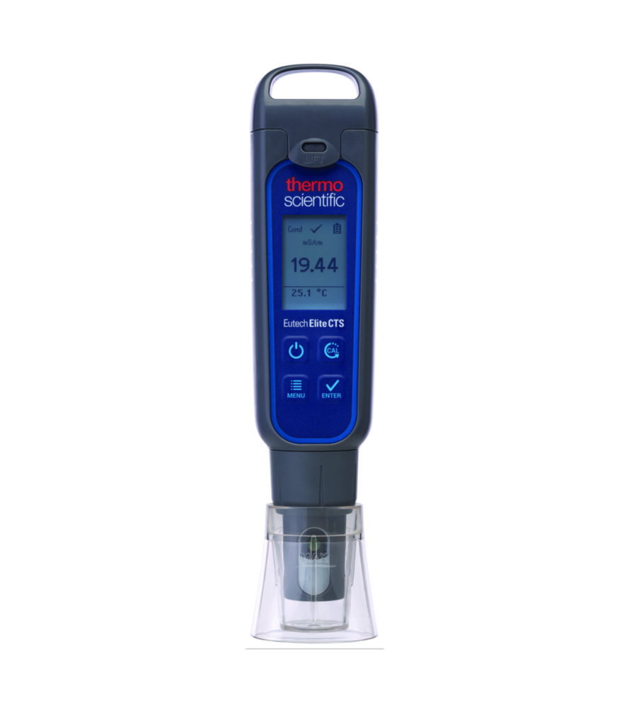 Elite conductivity/TDS/salinity pocket tester with cup sensor, batteries, laynard