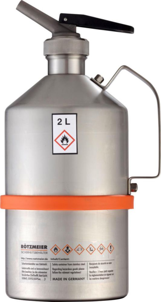 Safety can 2 Ltr. with fine dosing feeder